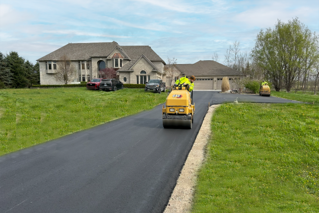 asphalt driveway